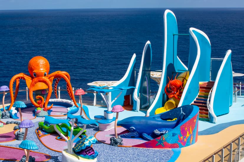 Cruise ship deck