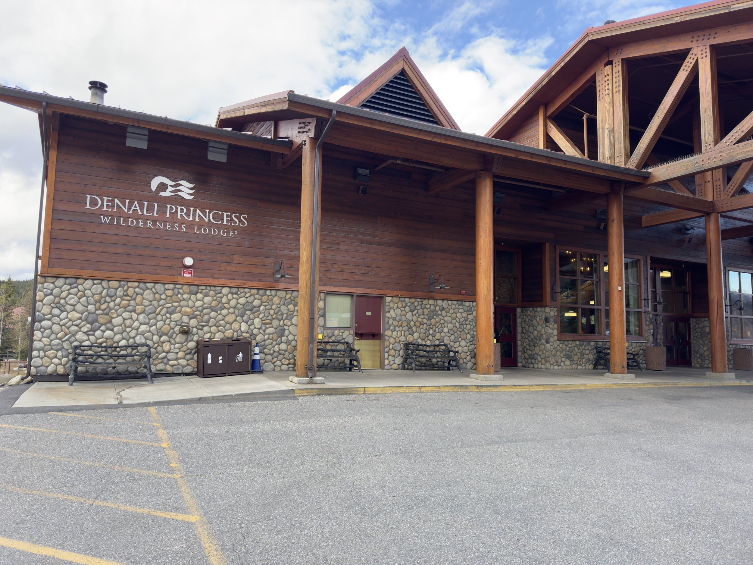 Denali Princess Wilderness Lodge exterior in Alaska